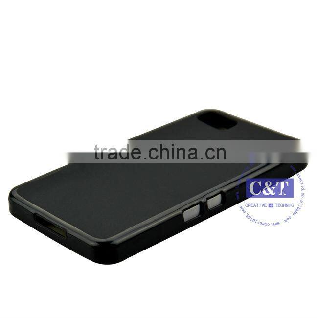 C&T colorful flower design TPU cover for Blackberry mobile phone