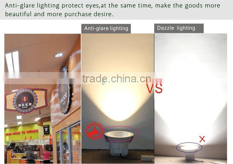 CE ROHS Certified down light led 6w 10w 15w 20w 25w COB led down light