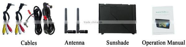 D890 Flysight Built-in Receiver 7" Wireless 5.8GHz HD FPV Monitor for DJI Phantom 2 Gopro FPV Kit