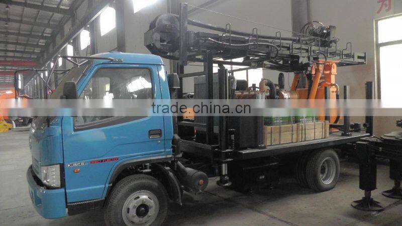 200m truck-mounted water well drilling rig
