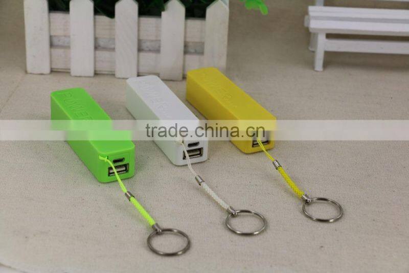 Custom logo Free sample 2000mAh USB Emergency Cell Phone battery charger
