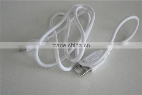 Premium High Speed 3FT USB 2.0 A Male to Micro B Cable in White - Charge & Sync for