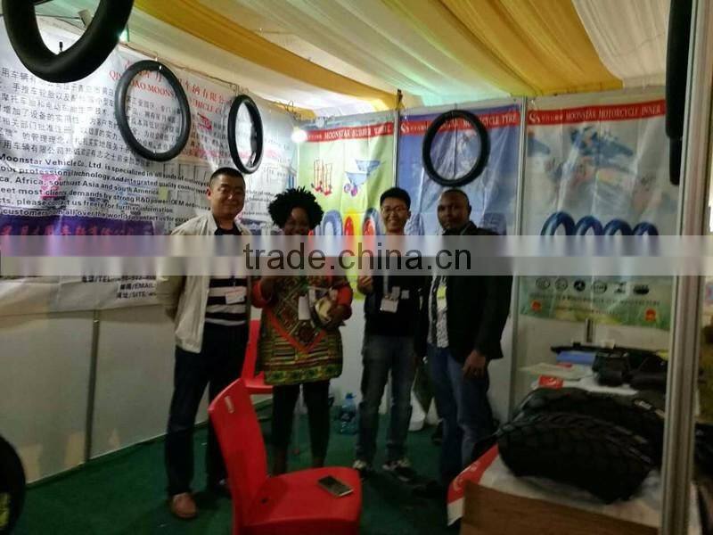 motorcycle tire and tube 3.00-18 natural inner tube