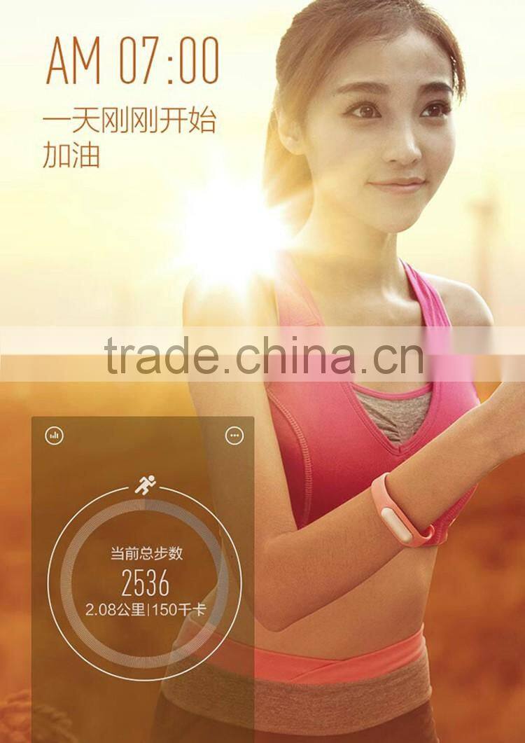 Cheap Price Sport Health Pedometer Bracelet Smart Writst Bluetooth LED Flashing Bracelet