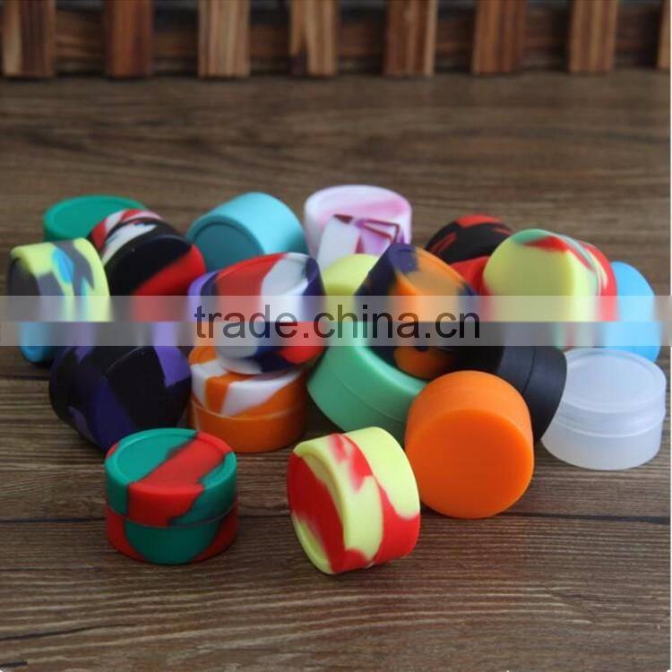 5ML E-Liquid Silicone Jar Small Bho Silicone Storage Container