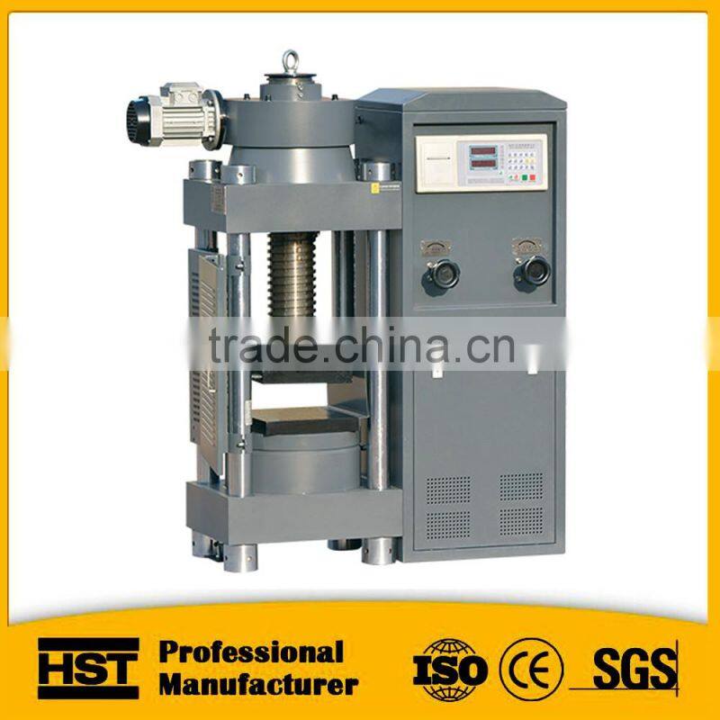 YES-300 Brick Tile hydraulic universal concrete compression testing machine/press tester
