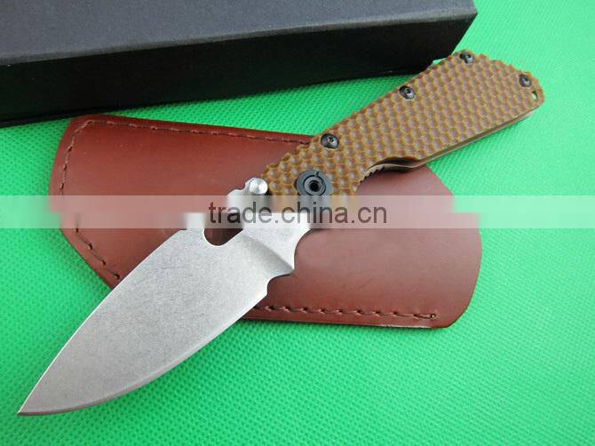OEM Fast Delivery D2 blade knife sand g10 handle knife outdoor survival knife UD401343