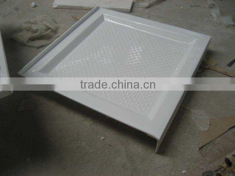 hot square Tangbiao 900*900*150mm acrylic shower tray TB-T003 for yiwu