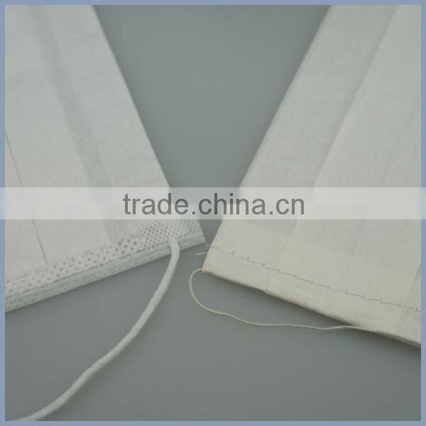 Disposable paper face mask