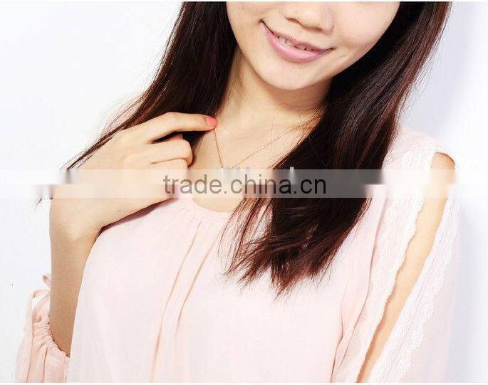 2014 Red north star pendant necklace 10375