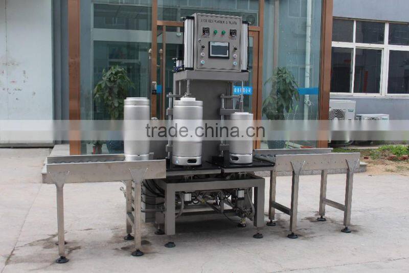 5-60L beer keg washing and filling machine equipment