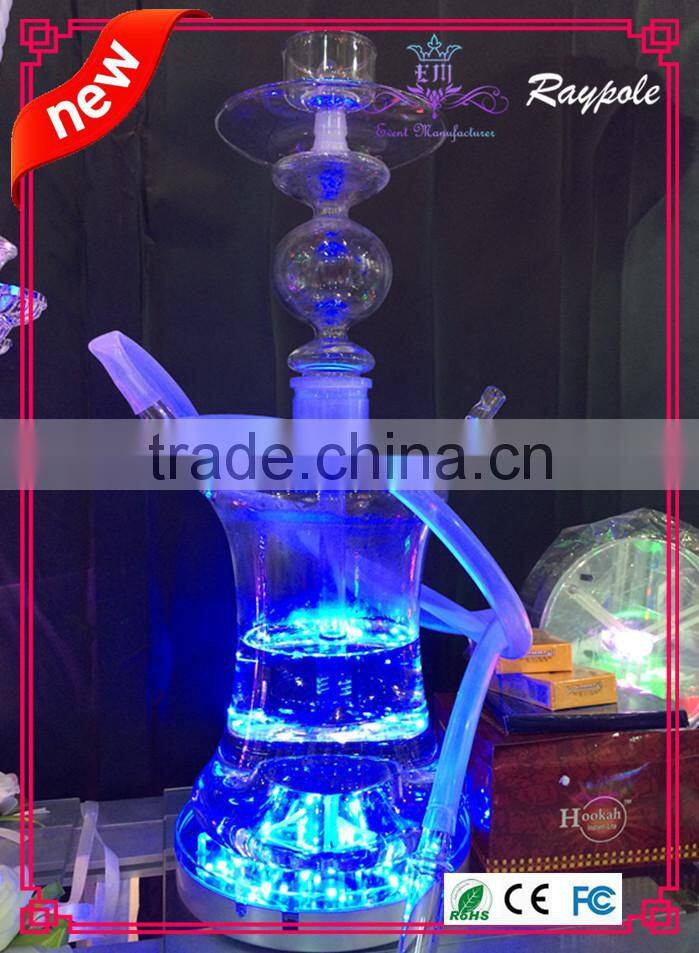6 inch led centerpiece light base RGB remote controlled holiday led light base for decoration
