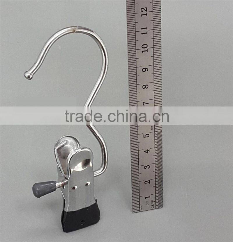 HH brand clip hanger metal clip hanger with black/white tips