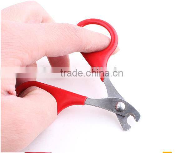 Hot selling cheap pet nail scissors for small animals ,dog grooming clipper