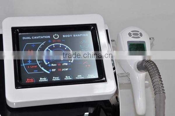 Ultrasound fat removal cavitation vaccum body weight loss machine