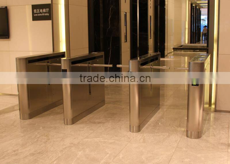 Drop arm Turnstile with Bi-direction card swipping