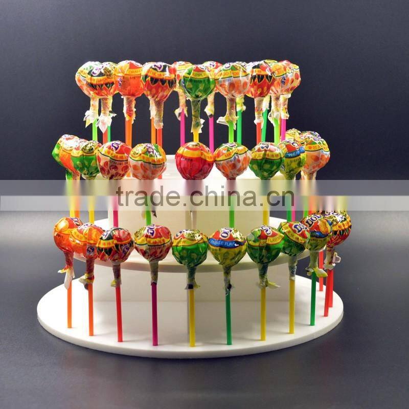 shop retail 3 tier round acrylic lollipop display stand