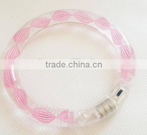 fashion acrylic led bangle bracelet