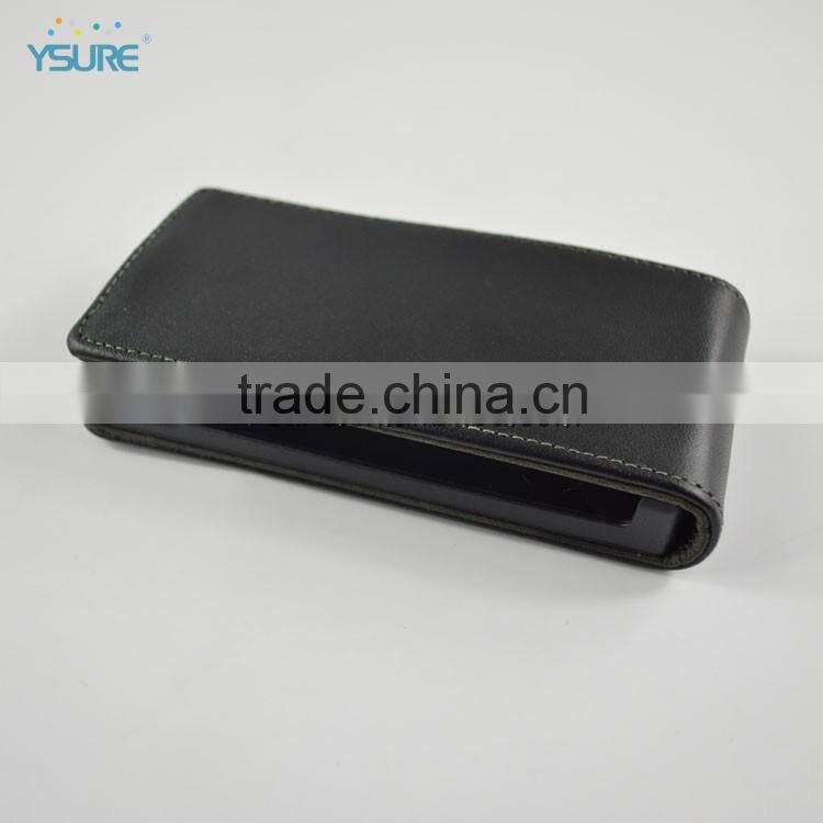 Simple PU leather flip case for Sony xperia l