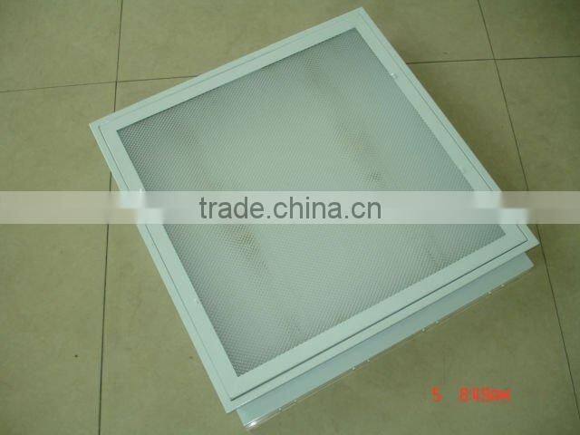 Fluorescent light fixture cover