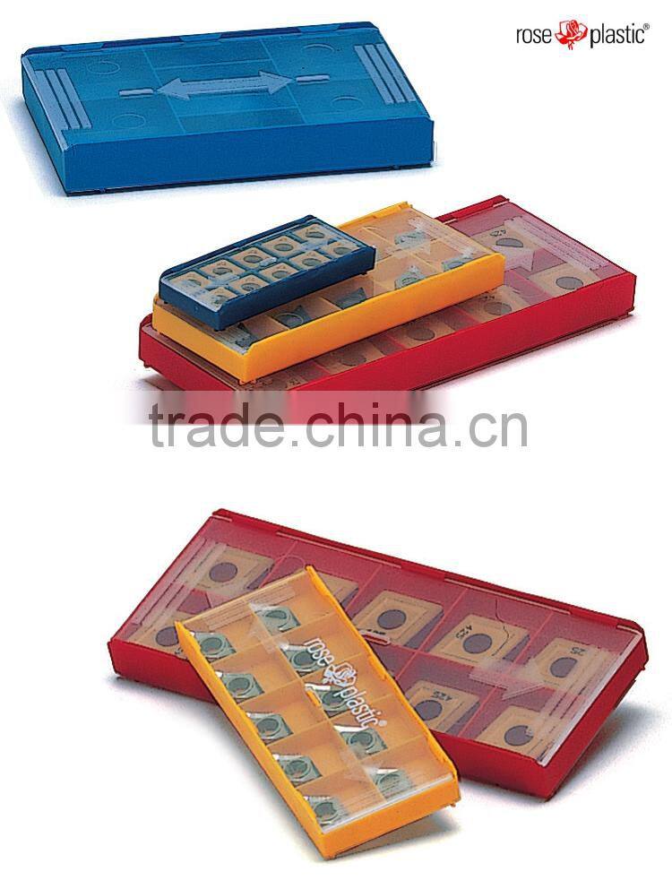 PP transparent or PE colored hard durable plastic packaging box unit pack for easy stacking and storage Insert Box Highs IH