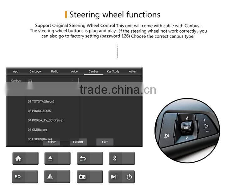 8 Inch 2 din Black screen stereo CPU 1024 600 Android 1GB DDR3 car gps dvd player OEM for Chevrolet Cruze 2008 2011