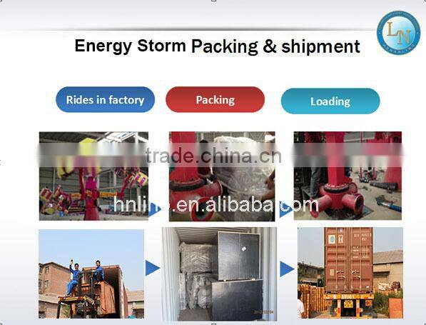 Thrilling large Amusement Park Musical Energy Storm rides for sale