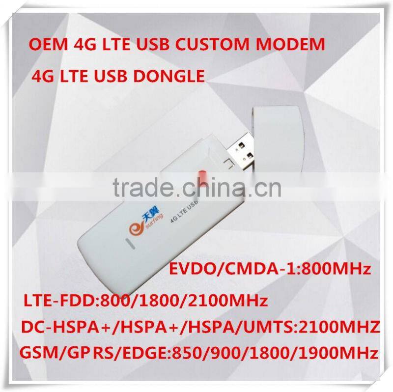 Unlocked New Original OEM 4G LTE Customized Modem And 4G LTE USB Dongle