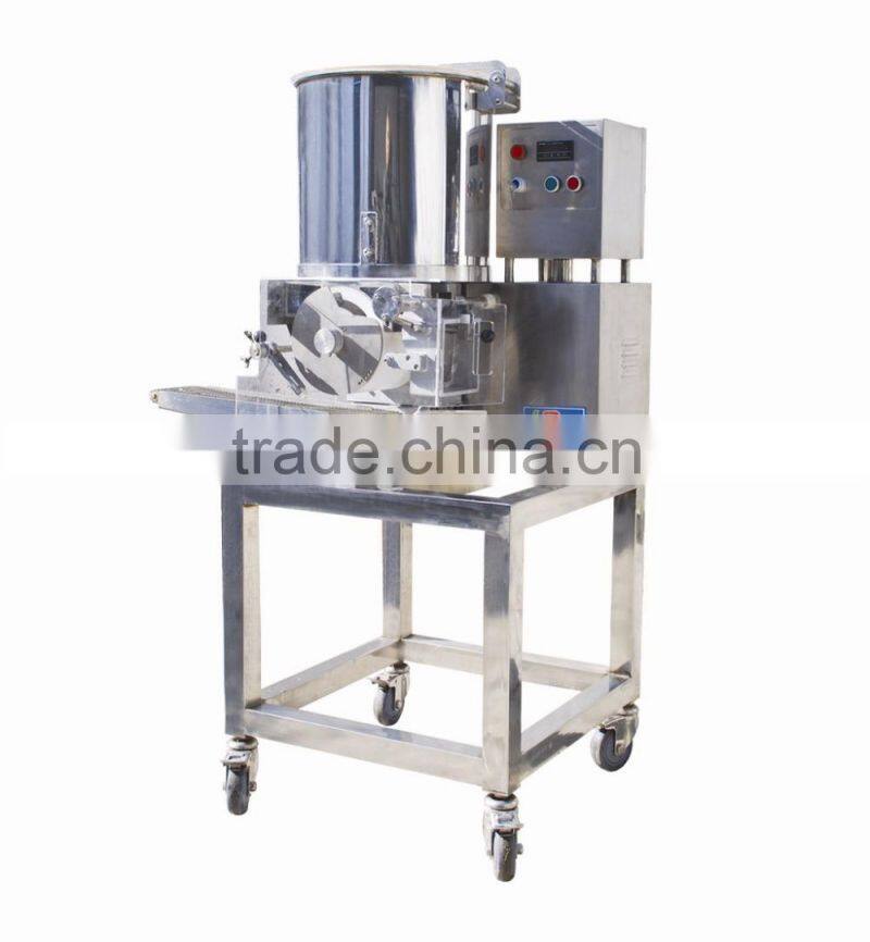 Manual hamburger patty making machine