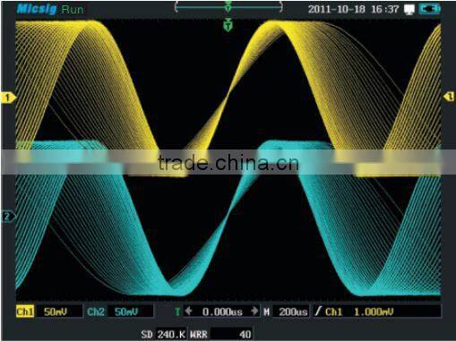 Micsig handheld 150MHz oscilloscope Tablet Oscilloscope Support touch screen operation MS215T Series 10 physical measurements