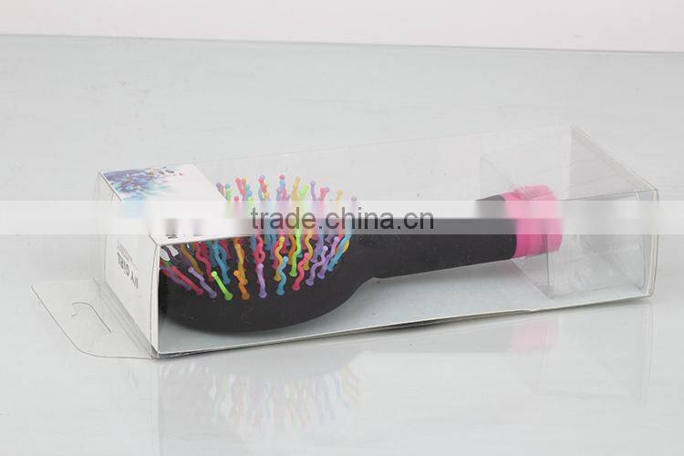 My girl Portable mirror Rainbow hairbrush top sale personalized nylon comb