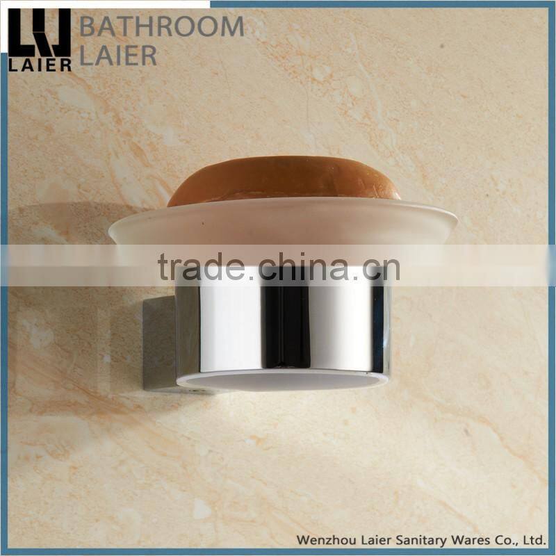 18239 best selling hot chinese products zinc alloy walll mounted bathroom accessories round soap dish