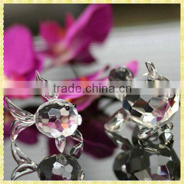 Elegant Engraving Colors Crystal Owl For Holiday Cooperation Gifts