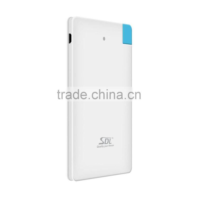 4000mah credit card power bank , credit card size power bank 4000mah capacity