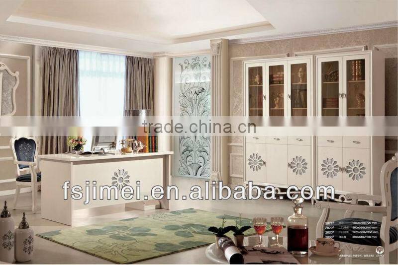 beautiful white study desk