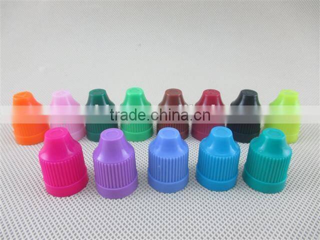Empty childproof cap 10ml PE dropper bottle for eliquid