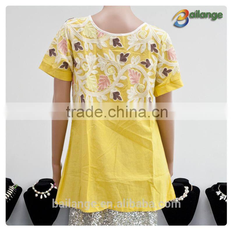 African high ladies top embroidered crochet applique dress patterns vest for garment accessories