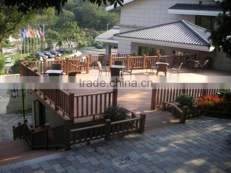 2015 Outdoor Composite Hollow WPC Flooring 150x25mm with CE