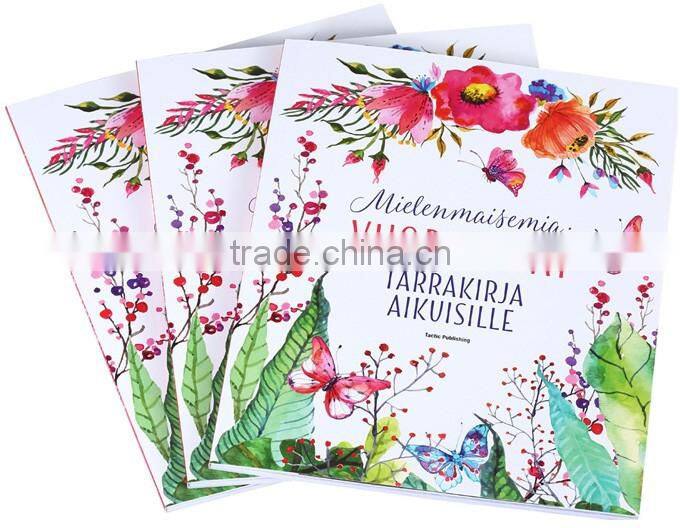 Free and printable secret garden coloring book