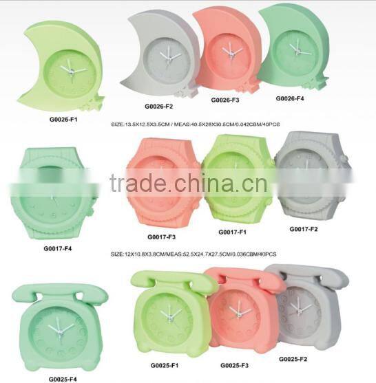 Promotional Unique Mini Alarm Clock For Table Decoration