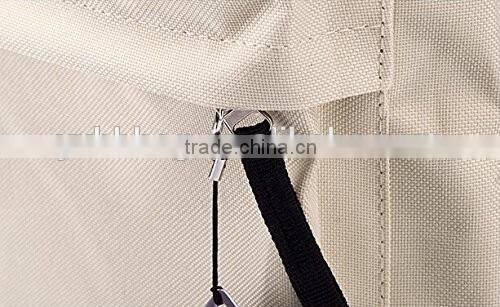 Japanese Anime Pokemon Casual/Travel Backpack Cream-colored Cute Pikachu Bookbag Laptop Bag Canvas Rucksack for Teens (YX-Z014)