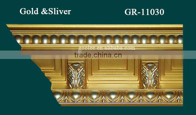 Modern Ceiling Design Polyurehtane Crown Moulding