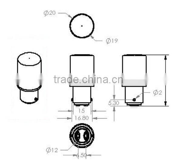 Industrial BA15D LED Light