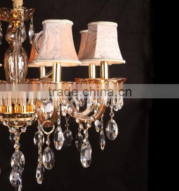 Top crystal Contemporary Candle Pendent Light