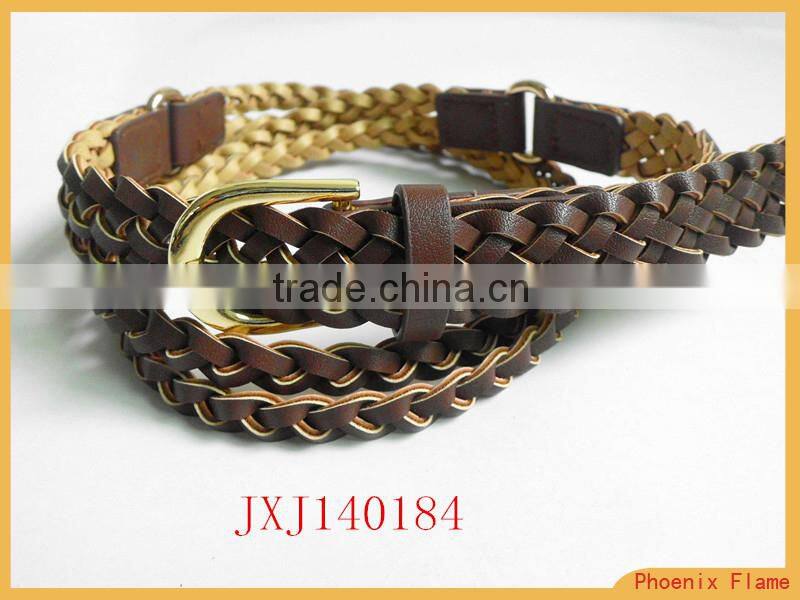 pu leather belts with New designer