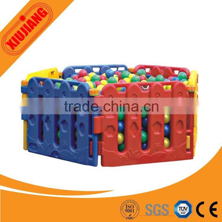Kindergarten playground pro-environment plastic play equipment, colorful bulk ocean ball pit balls