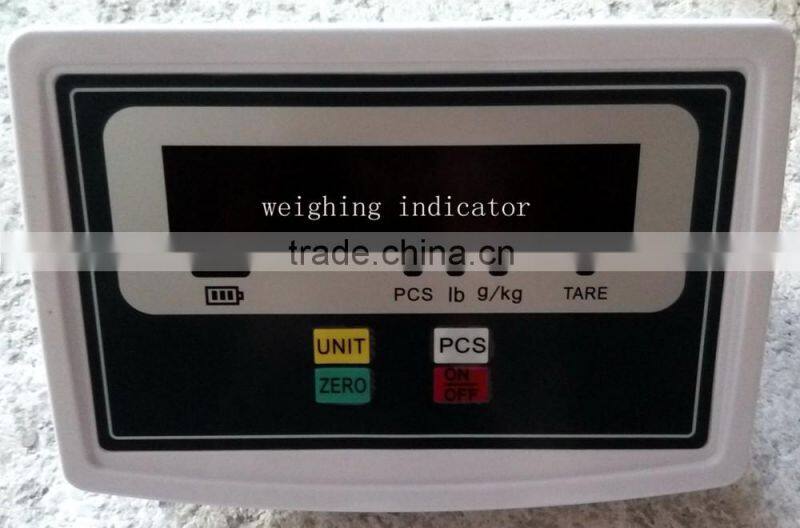 2016 laest Hot Selling 4 Key Stainless Weight Indicator /steel price weighing indicator