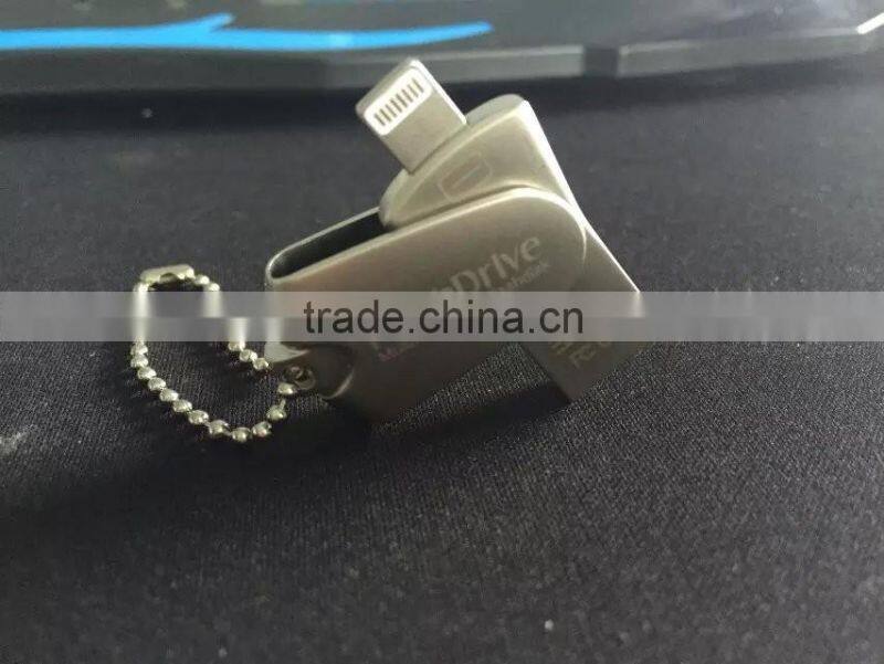 Wholesale low price otg usb flash drive mobile phone u disk 32gb flash drive for iphone