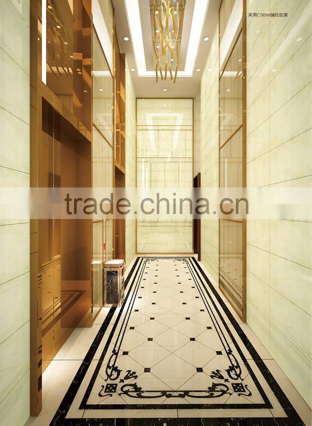 C3696 New type Thin Environment Friendly digital printing full-polished ceramic wall tiles