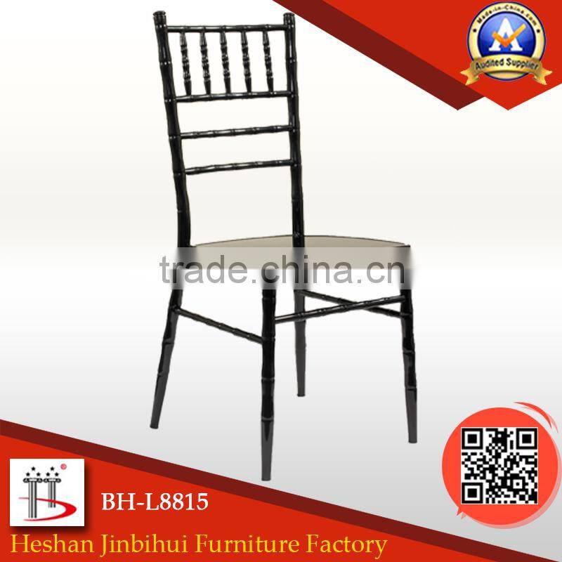 BH-L8815 factory price white and gold clear resin napoleon wedding chair